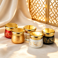 120ml Weithalsglas für Kosmetikverpackungen Luxuriöser Gesichtscreme-Behälter mit Elegantem Golddeckel Individuelles Logo