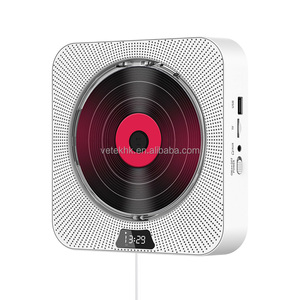 เครื่องเล่น CD บลูทูธแบบพกพารองรับการชาร์จไฟได้รองรับ USB TF Card การเล่น AUX - Product Image 1