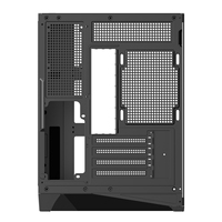 Gabinete para Computadora de Juegos MATX Ruix Iceblade 240, Nuevo Diseño, Gabinetes para PC de Escritorio con Vista Completa, Torre Media, Paneles Laterales Dobles con Ventanas