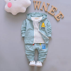 Ropa Infantil de Marca Famosa al por Mayor de Turquía, Conjunto de Ropa de Otoño para Niños de 3 Piezas - Product Image 2