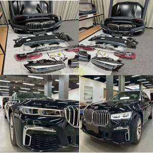 El <span class=keywords><strong>BMW</strong></span> Serie 7 G12 Sedán ha sido actualizado al modelo M760li, con un exterior más dinámico y un nuevo kit de parachoques. - Product Image 3