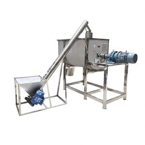 Double Helix Ribbon Mixer 200 300 480 500 1000 5000 kg Industrial Powder Mixer Horizontal <b>Mixing</b> Machine - Product Image 3