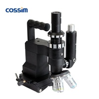 Mikroskop Metalurgi Portabel BJX-1000 500X dengan Basis Magnetik, Mikroskop Metalografi Elektron dengan Perangkat Lunak Analisis Opsional