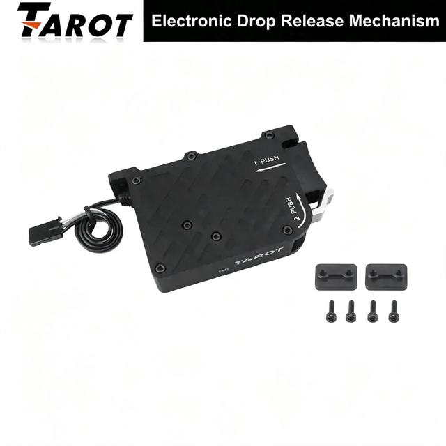 Tarot TL2962 TL2963 TL2964 Electronic Drop Release Mechanism 20-120KG Payload Airdrop Thrower for RC Multirotor Industrial UAV