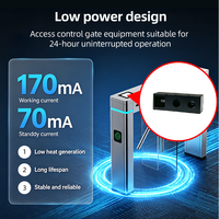 Lecteur de codes Aztec ultra-compact LONVILL, moteur de scanner de codes-barres Aztec haute précision 3mil pour la vérification des passeports d'accès électroniques