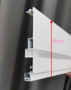 Hiện đại LED tuyến tính ánh sáng nhôm slotless Trần mouldings Dễ dàng cài đặt bề mặt cho khách ăn phòng ngủ - Product Image 1