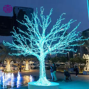 Árbol de Navidad LED Comercial con Luces de Cristal, Decoración para Exteriores, Resistente al Agua IP65, Ideal para Hoteles, Calles y Festivales - Product Image 6