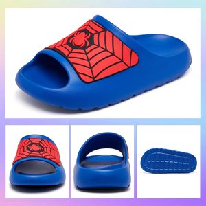 Sandales Nuages pour Enfants Garçons Filles Tout-petits, Chaussons d'Intérieur et d'Extérieur à Séchage Rapide, Chaussures de Douche en EVA, Claquettes d'Été Motif Toile d'Araignée à la Cheville - Product Image 3