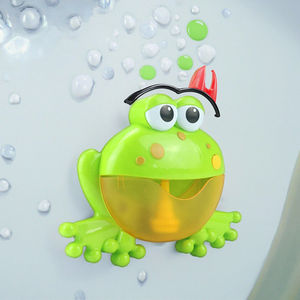 Jouet de <span class=keywords><strong>bain</strong></span> pour bébé <span class=keywords><strong>grenouille</strong></span> à ventouse pour baignoire, souffleur de bulles automatique musical en plastique ABS KSF pour les enfants de 2 à 4 ans - Product Image 5