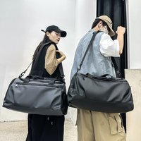 Sac de voyage léger grande capacité 2026 avec compartiment à chaussures individuel, sac de sport quotidien tendance pour l'extérieur avec fermeture éclair