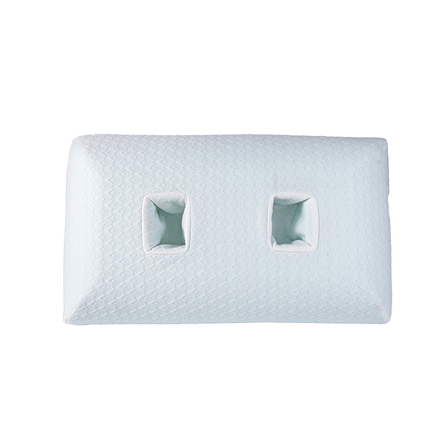Memory Foam Removable Cover Wholesale Ear Hole Pillow Piercing Ear Pillow With Ear Hole for Sleeping
