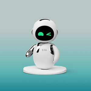 Vendita calda argento Eilik <span class=keywords><strong>Robot</strong></span> giocattolo Smart compagno Pet <span class=keywords><strong>Robot</strong></span> giocattolo Desktop AI <span class=keywords><strong>Robot</strong></span> intelligente <span class=keywords><strong>Robot</strong></span> per uomo più anziano - Product Image 1