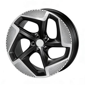 Rines de Aleación Forjados de 18 19 20 21 22 23 Pulgadas con Acabado Negro Brillante y Cara Mecanizada para <span class=keywords><strong>Bentley</strong></span> <span class=keywords><strong>Continental</strong></span> Flying Spur GT GTC - Product Image 3