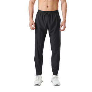 Men's <b>Summer</b> Sports Casual <b>Pants</b> Garment Dyed Straight Mid Rise Joggers Loose Breathable Quick Drying Casual Polyester/Cotton - Product Image 1