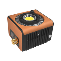 Nouvelles lampes LED COB pour caméra avec ventilateur de refroidissement 150W bicolore