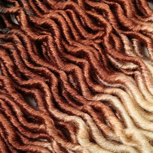 Bereit zu versenden Gypsy Locs Göttin Faux Loc Dreadlocks Perücke Locs Geflochtene Perücken für schwarze Frauen Cornrows Knotless Braids - Product Image 4