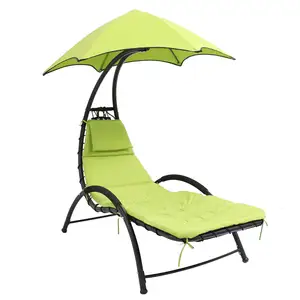 Açık bahçe Recliner sandalye Patio havuzbaşı şezlong yatak sundurmalı salıncak hamak sandalye