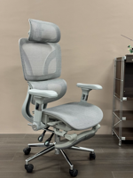 Chaise de bureau ergonomique en maille avec dossier réglable en hauteur, chaise de direction pivotante
