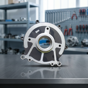 Cubierta de motor de aluminio fundido, superficie arenada y con recubrimiento en polvo, tamaño personalizado, de Gujarat - Product Image 1