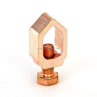 Pince à câble en cuivre Shuangfeng 3/8" 1/2" 5/8" 3/4" 1" – Connecteur de câble en cuivre pour mise à la terre et soudage