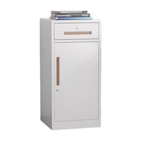 Armoire de classement verrouillable, armoire métallique antirouille, armoire pour le personnel hospitalier, armoire latérale de bureau, petite armoire métallique
