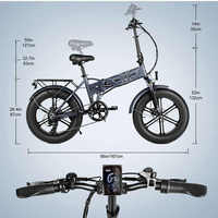 engwe EP-2专业电动山地车胖轮胎自行车电动自行车ebike廉价女性成人自行车