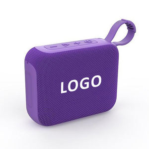 Altavoz Reproductor de Música Inalámbrico Portátil con Bluetooth, Recargable, de Tela, Pequeño para Exteriores, Camping y Senderismo - Product Image 1