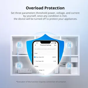 SONOFF POWCT POW Ring Medidor de Potencia Inteligente Transformador de Corriente sin Contacto Monitor de Energía EWeLink APP Retención de Datos Vía Alexa Google - Product Image 2