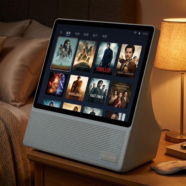 Noryox  Bedside Cinema Smart Display Android 14 Google TV Netflix 20W Hi-Fi Woofer FHD AI All-in-one Desktop Tablet PC