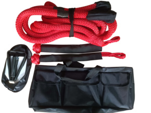 JL đôi bện Nylon kéo dây 4x4 động phục hồi dây kit, mềm còng dưới, tời Damper, <span class=keywords><strong>snatch</strong></span> khối - Product Image 5