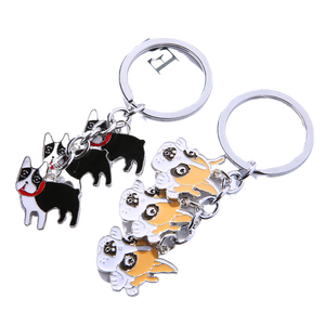 Wholesale Pet Dog-Shaped Backpacks, Keychains, Accessories, Metal , Pendants, Festival Gifts, Key Chains - Product Image 1