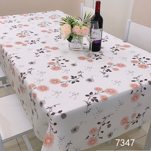 Hot bán tùy chỉnh nhà được thiết kế bàn ăn Bìa in PEVA Khăn trải bàn bằng nhựa - Product Image 3