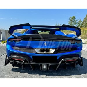 Alerón Trasero de Fibra de Carbono Visible 296 para Ferrari 296 2021-2025 - Product Image 5
