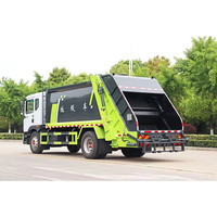 Camion à ordures compacteur CLW DONGFENG 4X2, transmission manuelle diesel, Euro 6, véhicule de collecte des déchets