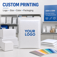 Enveloppes à bulles polyéthylène # Enveloppes d'expédition matelassées auto-adhésives imperméables 6x10 pouces, sacs de courrier personnalisés imprimés, vente en gros
