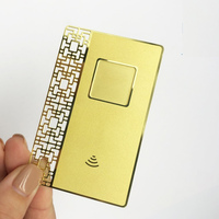 Роскошные 24K чистый металл, твердый Позолоченные карты визитная карточка золото Eos тренажерный зал членская карта Nfc металл высокое качество металла