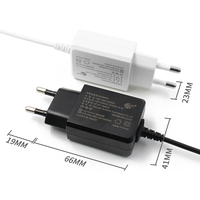 Adaptateur mural coréen AC Micro DC 10V 1.2A 5V 1A 2500mA 9V 0.5A 6V 100mA 500mA 0.8A 3W KC