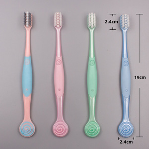 แปรงสีฟันขนนุ่ม 19 ซม. ไนลอน แบบใช้มือ สำหรับผู้ใหญ่ ใช้ในบ้าน - Product Image 5