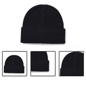 Berretto in maglia <span class=keywords><strong>a</strong></span> coste caldo e morbido, 100% cotone, per tutti - Product Image 2