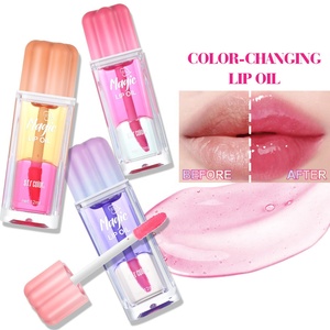 Aceite <span class=keywords><strong>Labial</strong></span> de Doble Capa al por Mayor, Brillo <span class=keywords><strong>Labial</strong></span> Líquido Mineral Vegano, Hidratante, de Larga Duración, con Efecto Voluminizador y Espejo, Aceite <span class=keywords><strong>Labial</strong></span> <span class=keywords><strong>Mágico</strong></span> - Product Image 1