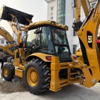 CAT 420E Baggerlader mit Stabiler Originalantriebseinheit, Verschleißfesten Reifen und Flexiblen Arbeitsarmen, Geeignet für Kommunale Reparaturen