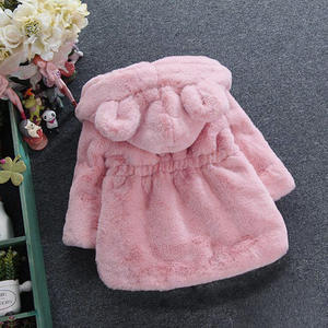 Nueva Ropa de Invierno para Bebés Niñas, Abrigo de Piel Sintética, Chaqueta Cálida para Fiestas, Traje de Nieve, Chaqueta con Capucha para Bebés de 1 a 8 Años - Product Image 5