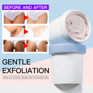 Etiqueta privada Manteca <span class=keywords><strong>de</strong></span> karité orgánica Azúcar Estrías Bath Works Coco Hidratante Exfoliante Sal Karité Azúcar Semiacabado Exfoliante - Product Image 3