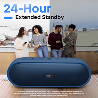 Altavoz Tribit XSound Plus 2, 30W, Inalámbrico, Resistente al Agua, 24 Horas de Reproducción, Emparejamiento TWS, Compatible con Aplicaciones, con Bajos Profundos