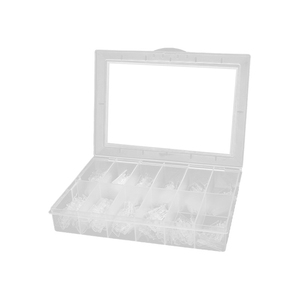 120 piezas/caja Moldes de uñas de cristal de cobertura completa para extensión, moldes de uñas postizas con escala, puntas de uñas - Product Image 4