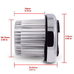 Haut-parleurs de tour marins étanches 6,5 pouces H-6108*2 + Lecteur radio MP3 BT avec écran LCD H-833 + Câble de données USB + Antenne - KIT - Product Image 1