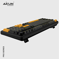 Clavier sans fil rechargeable pleine taille Aikun GX9698WR PRO Magnatic 100 millions de commutateurs, triple mode, nouvelle structure Gasket 5 - RVB