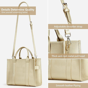 Sac fourre-tout d'été grande capacité style japonais vintage avec logo personnalisé, sac à bandoulière en <span class=keywords><strong>cuir</strong></span> PU tendance pour <span class=keywords><strong>femme</strong></span> - Product Image 4