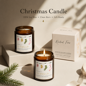 AIKUN Custom Glass Aroma Therapy <b>Candle</b> Set Perfume Soy Wax Christmas Scented Handmade <b>Candles</b> with Unique Scent - Product Image 2
