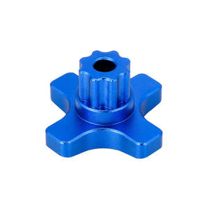 Llave de extracción TOOPRE, aleación de aluminio para piezas de bicicleta de montaña y carretera, herramienta de eje hueco integrado, placa de dientes, cubierta de manivela Torx - Product Image 2